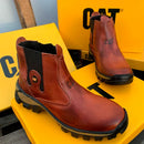 Kit Caterpillar - Bota para Hombre en Cuero Legítimo + Regalos Exclusivos