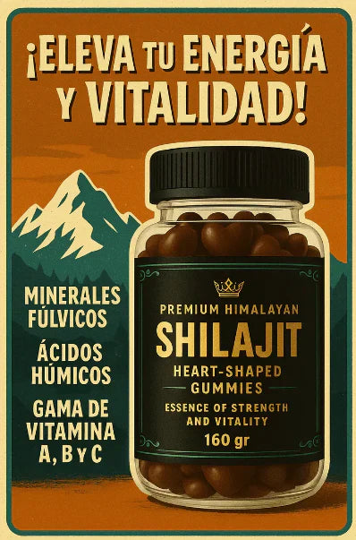 GOMAS SHILAJIT x 60 C/U+ eBook "Desata tu Testosterona, Guía practica" GRATIS